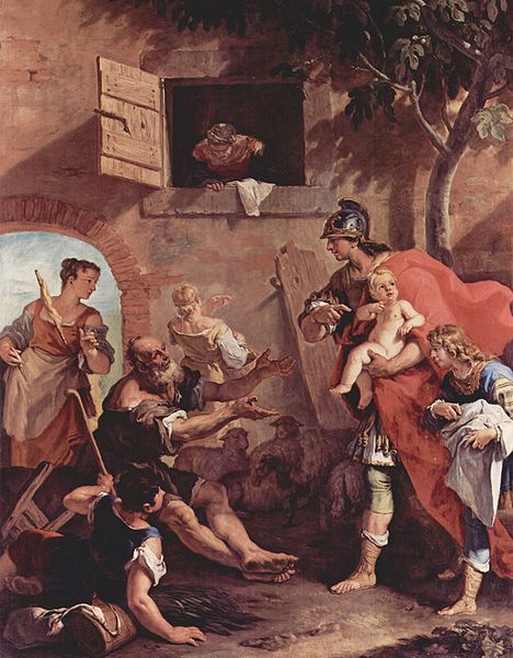 Sebastiano Ricci Die Kindheit des Ciro